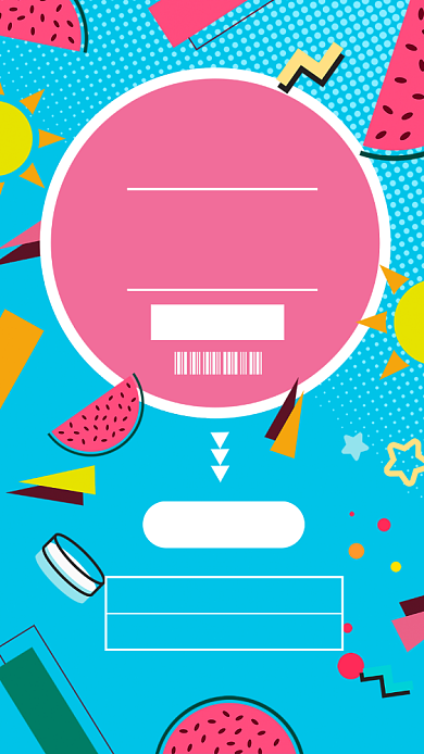 潮牌低价促销海报背景