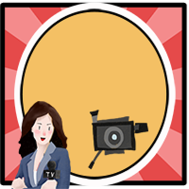 简约卡通世界新闻自由日公众号次图背景