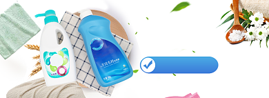 洗护用品洗衣液海报banner背景