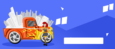 驾校新规插画公众号首图背景