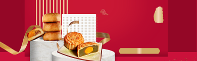 中秋佳节团圆汇聚海报banner背景