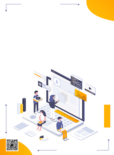 大气简约教育培训印刷海报模板背景