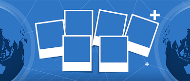 蓝色地球每周图片新闻资讯公众号首图背景