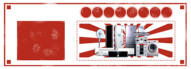 淘宝双十二电器促销banner背景