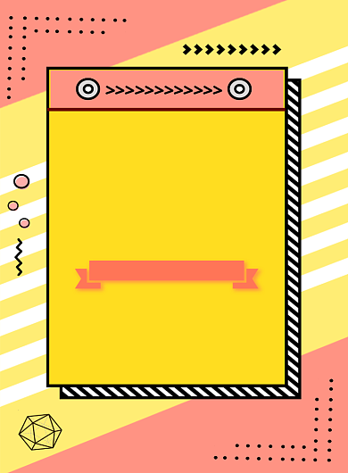 糖果色小清新会员日活动海报背景