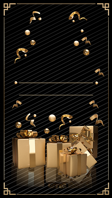 黑色星期五手机海报背景