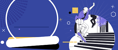 兴趣无止尽 快乐有活力公众号首图背景