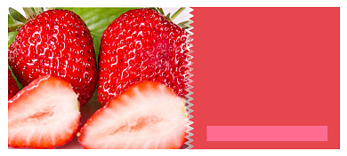 红色草莓新鲜水果农产品公众首图背景