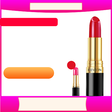 粉色调爆款口红双十二促销直通车背景