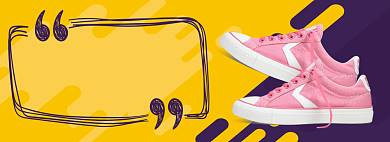 新品帆布鞋淘宝banner背景