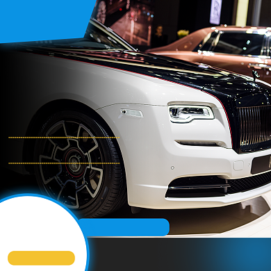 汽车配件车前灯直通车背景