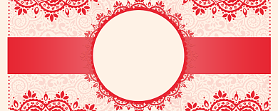 红色花纹88元代金券背景