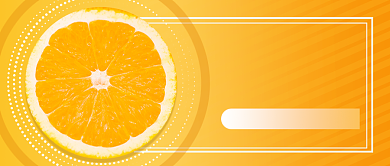 橙色新鲜水果特价优惠橙子促销公众首图背景