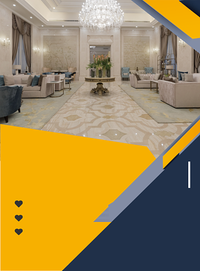 简约商务酒店宣传促销海报背景