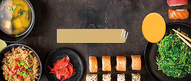 创意时尚深夜美食烧烤微信公众号素材图片背景