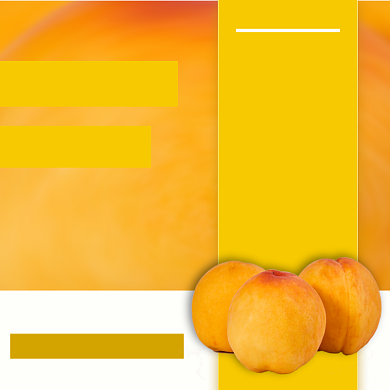 进口大黄桃直通车背景