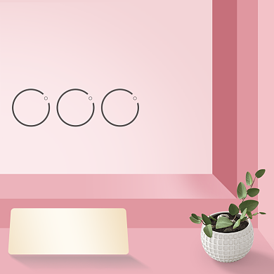 双11粉色清新促销化妆美容电商直通车背景