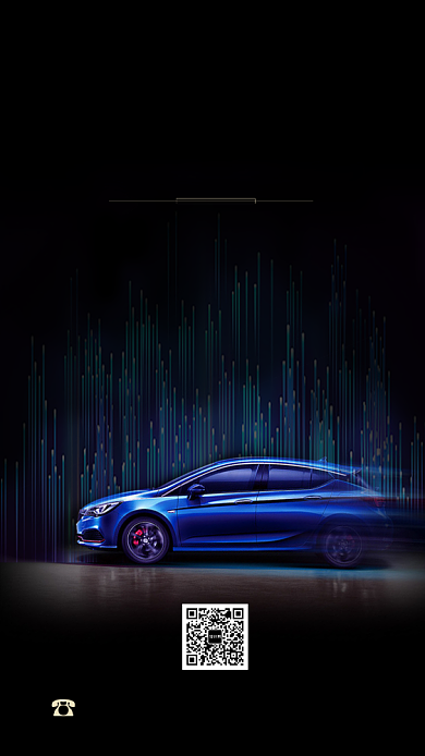 汽车购买购车新车手机海报背景