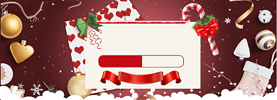 圣诞节狂欢海报banner背景
