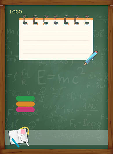 简约风格成人教育海报背景