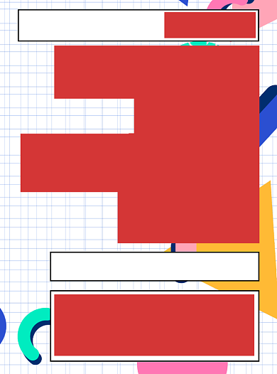 几何网格简约风音乐会宣传单背景