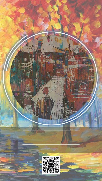 艺术工作室招生海报背景