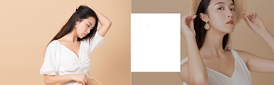 女装秋装上新淘宝电商banner背景