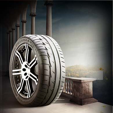 品质轮胎促销淘宝直通车图片背景