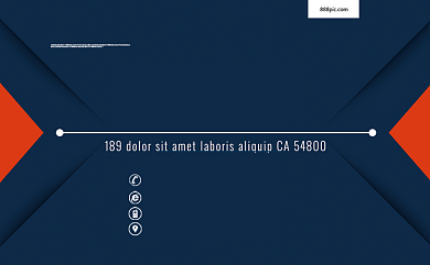 灰蓝色男士个人名片背景