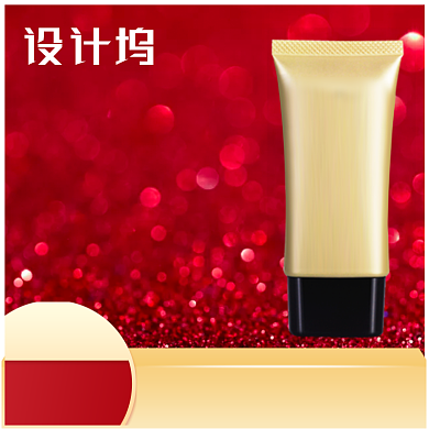 化妆品粉底液主图背景