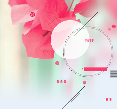 四月你好花卉朋友圈封面微信公众号素材图片背景