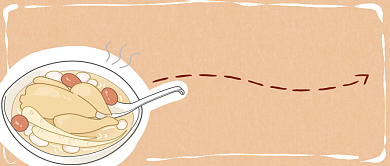 新年必备美食微信公众号素材图片背景