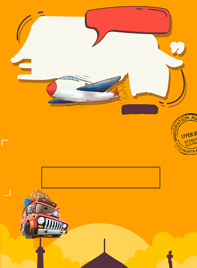 海滩自驾游限时特惠印刷海报背景