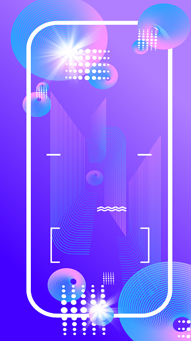 618欢乐购促销活动海报背景