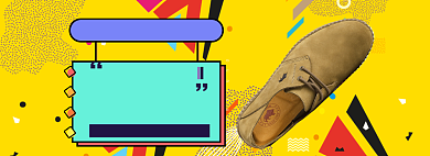 低帮鞋海报banner背景