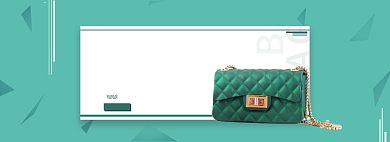 秋冬上新女款包双十二海报banner背景