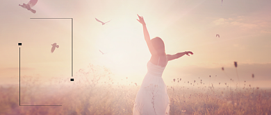 早安摄影风景公众号首图背景