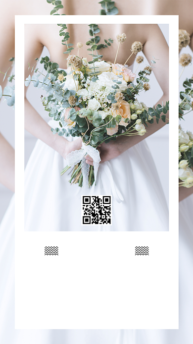 你好7月简约月签海报背景