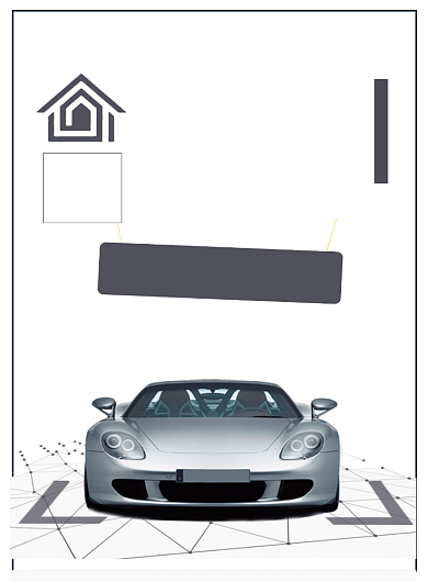 房地产车位抢购宣传海报背景