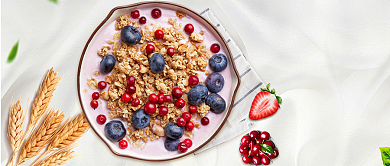 轻食主义美食公众号首图背景