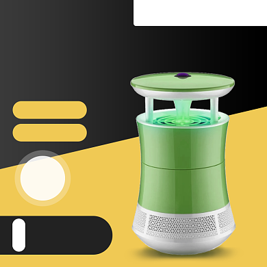 黄色黑色绿色撞色家电灭蚊器直通车背景