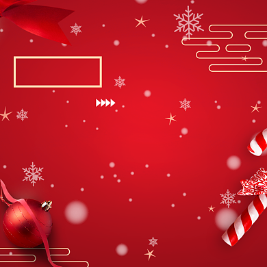 简约风格圣诞节商品促销主图图标背景
