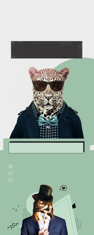 创意招聘海报背景