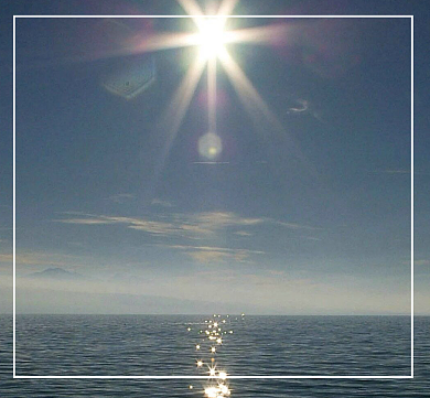 励志努力大海蓝色朋友圈封面背景