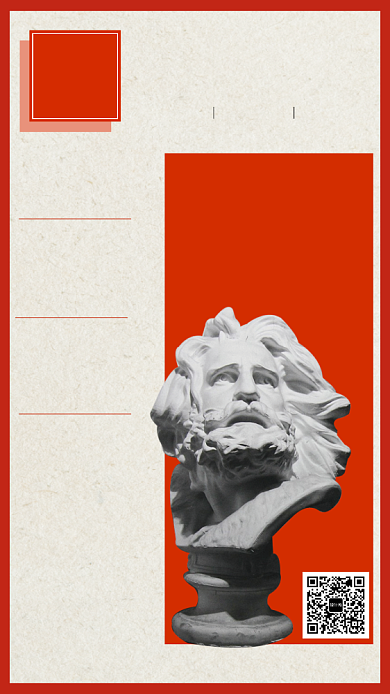 美术素描招生海报背景