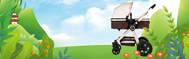 春季欢乐游淘宝banner背景