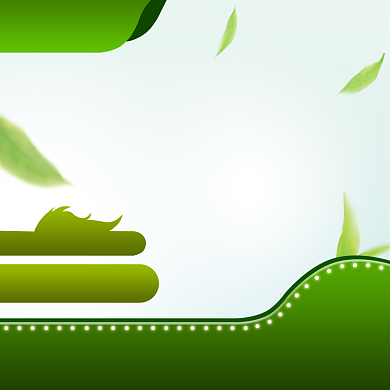 商品绿色简约绿叶电商淘宝主图背景