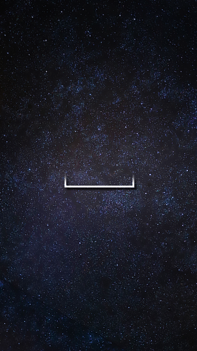 现代简约大气星空励志手机壁纸海报背景