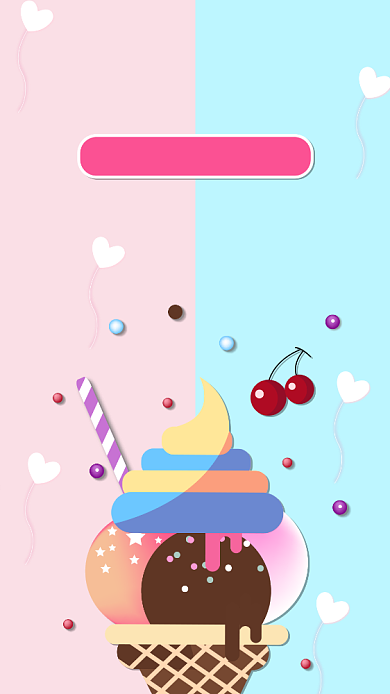 网红店打卡获得宣传海报背景