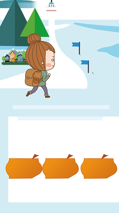 旅行攻略旅游手机海报背景